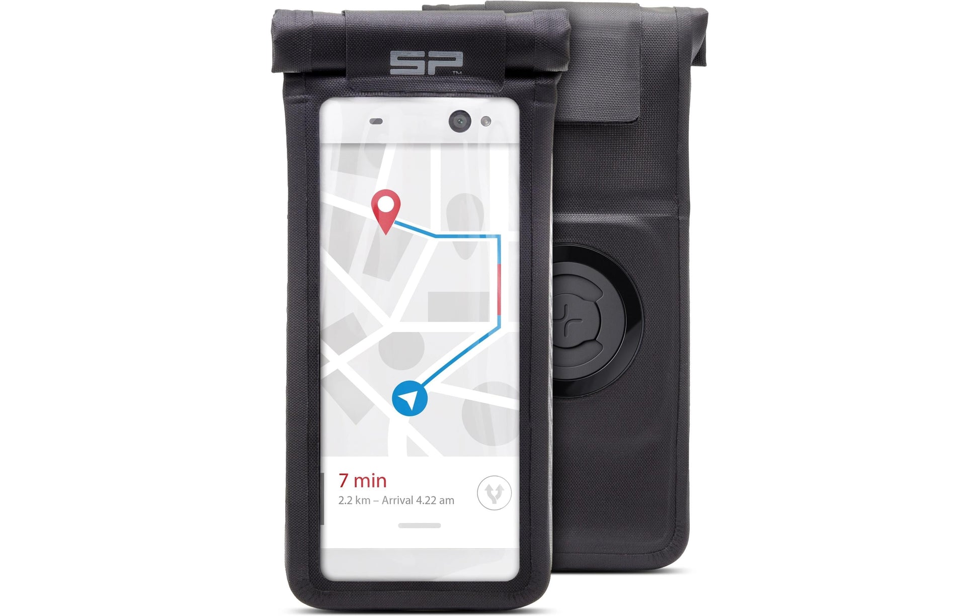 SP Connect Pouch/Umhängetasche – für Smartphones bis 165 × 80 mm, EVA, Schwarz, mit Fahrradhalterung