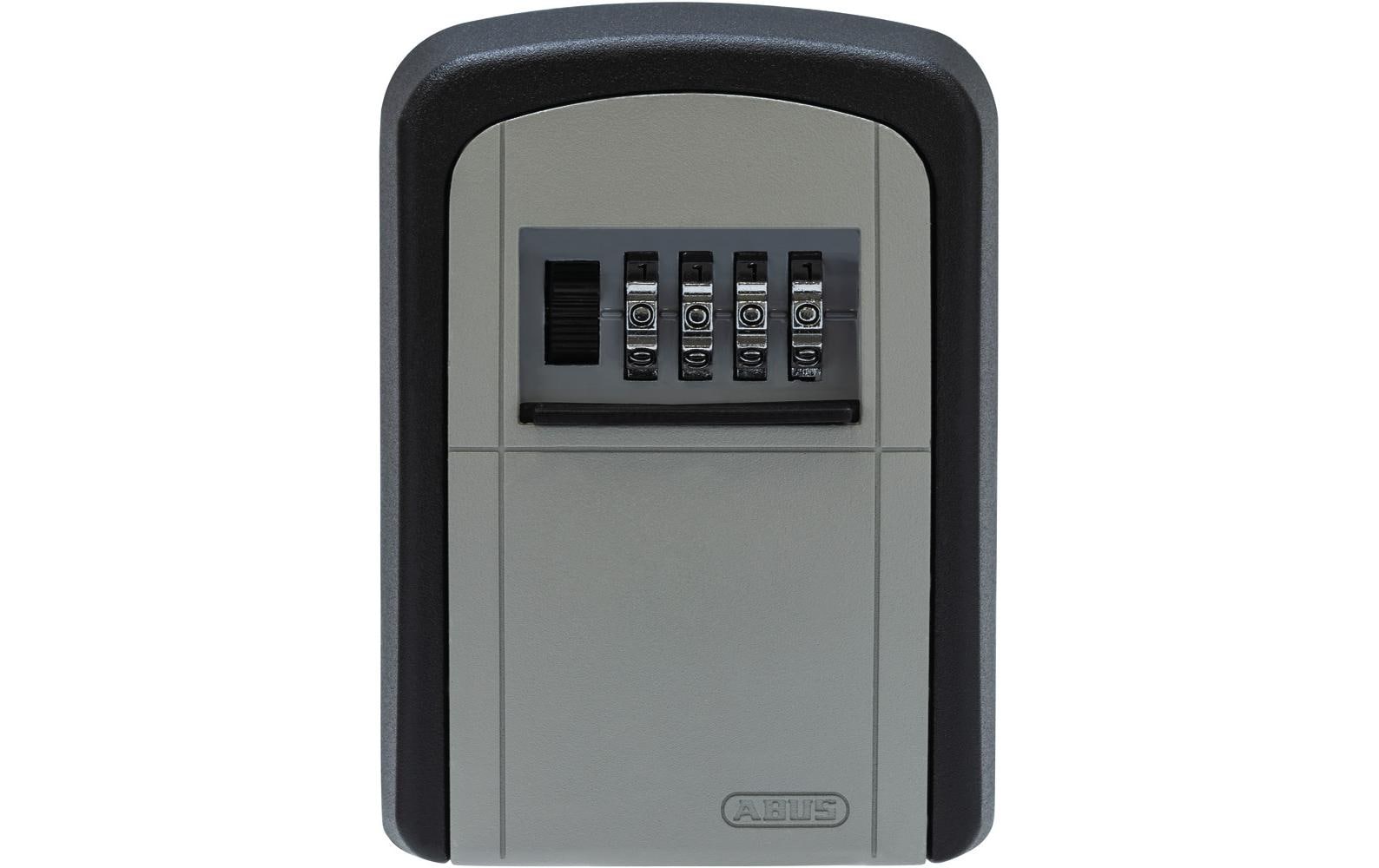 ABUS KeyGarage 707 – Schlüsseldepot, Zahlenschloss, Aluminium, Silber, 88 × 39 × 120 mm