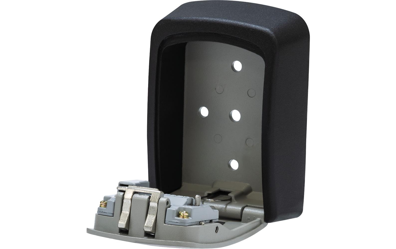 ABUS KeyGarage 707 – Schlüsseldepot, Zahlenschloss, Aluminium, Silber, 88 × 39 × 120 mm