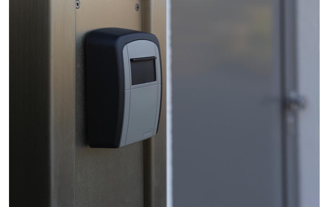 ABUS KeyGarage 707 – Schlüsseldepot, Zahlenschloss, Aluminium, Silber, 88 × 39 × 120 mm