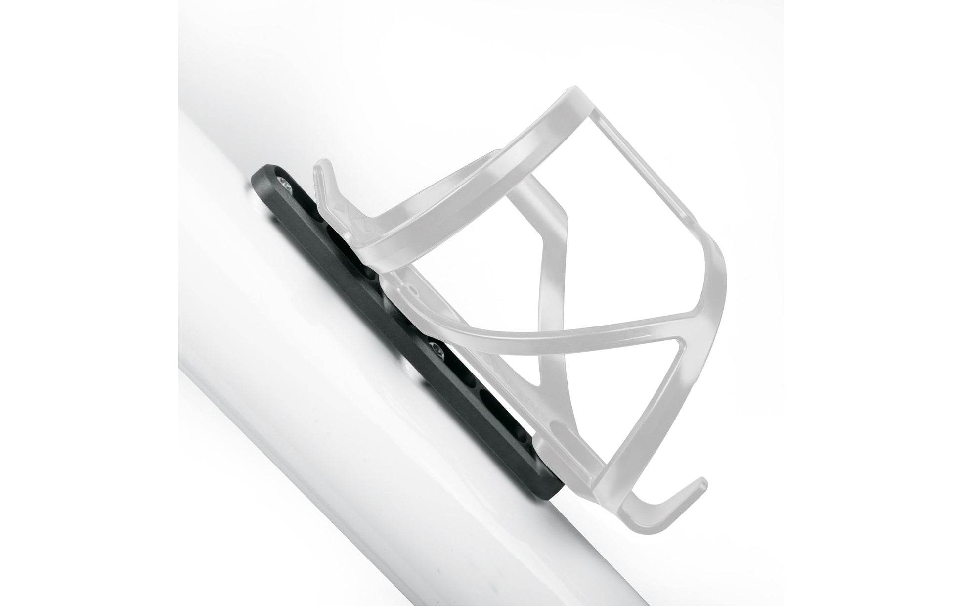 SKS Adapter für Bidonhalter – beidseitig montierbar, für Rennräder – schwarz, Polycarbonat – 16 g