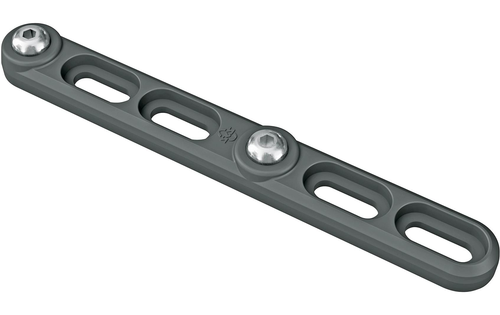 SKS Adapter für Bidonhalter – beidseitig montierbar, für Rennräder – schwarz, Polycarbonat – 16 g