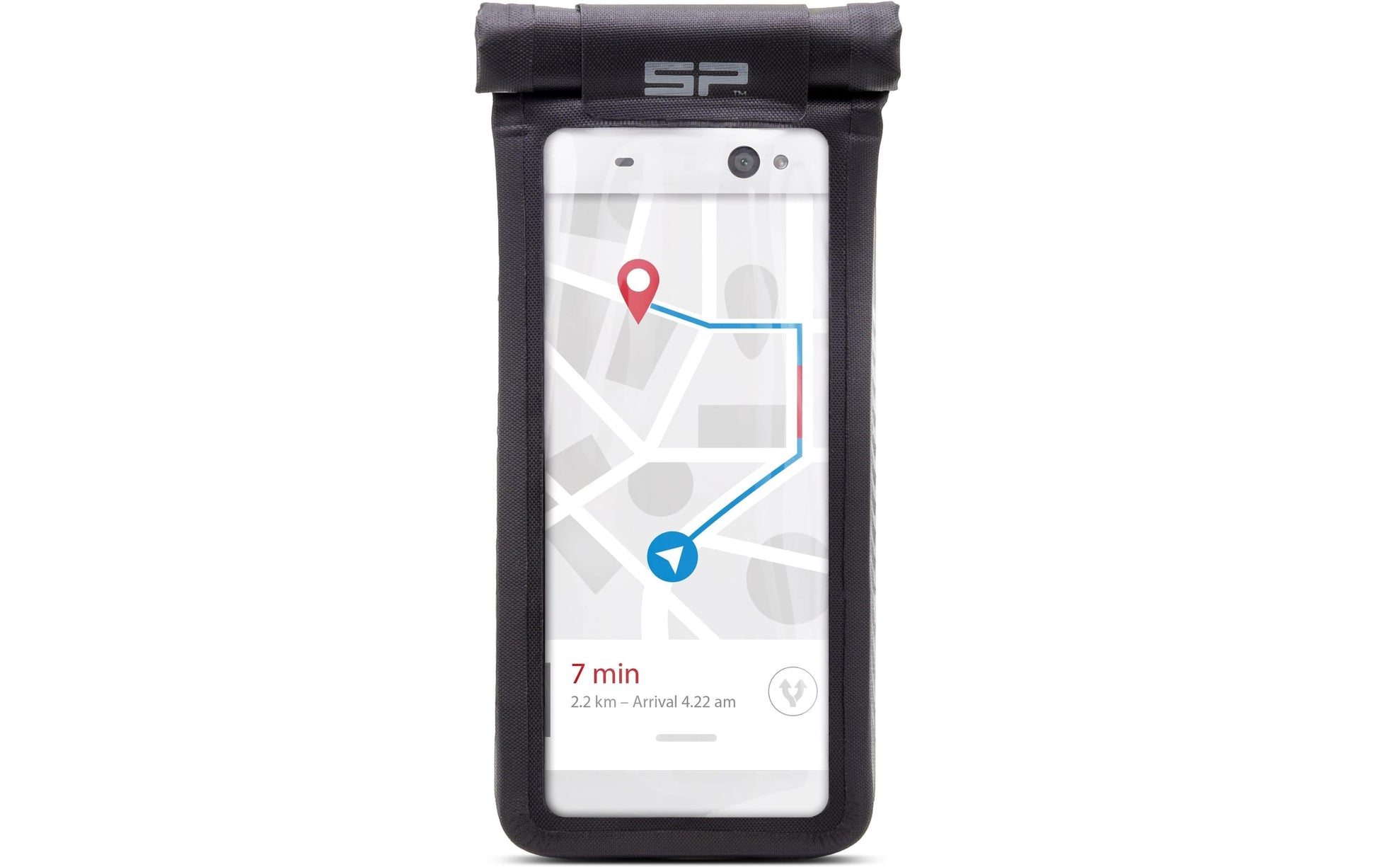 SP Connect Pouch/Umhängetasche – für Smartphones bis 165 × 80 mm, EVA, Schwarz, mit Fahrradhalterung
