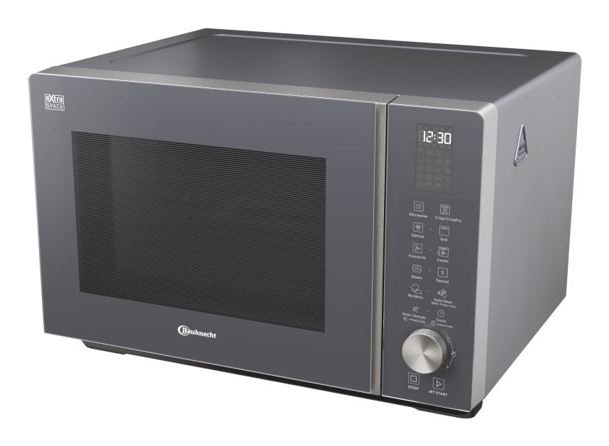 Bauknecht Kombi-Mikrowelle MF 259 SG CH – 25 l, Grill & Heissluft, 800 W – grau