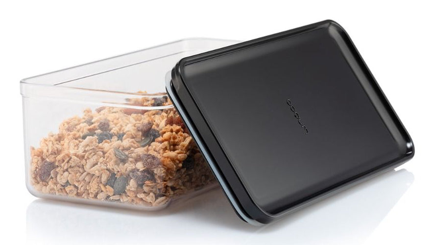 Bodum Canteen – 6-teiliges Vorratsdosen-Set, Schwarz