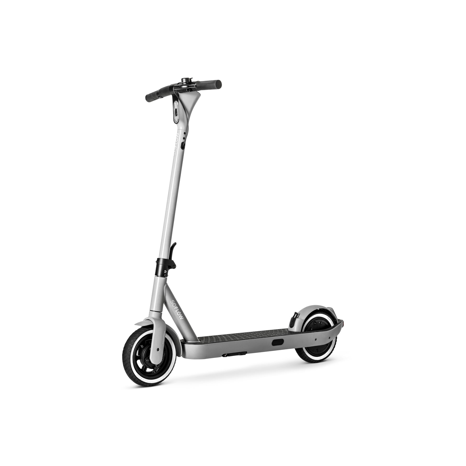 SoFlow So Flow SO ONE – E-Scooter – 350 W, 9", 22 km/h, Reichweite bis 30 km, 249,6 Wh, silber