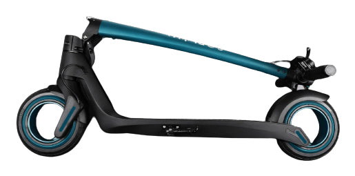 So-Flow So Flow SO X – E-Scooter – 350 W, 8,5", 20 km/h, Reichweite bis 35 km, 374,4 Wh, schwarz/türkis