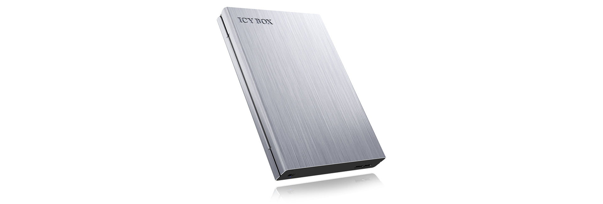 ICY BOX IB-241WP – 1-Bay 2,5" HDD/SSD-Gehäuse – für 2,5" HDD/SSD, SATA