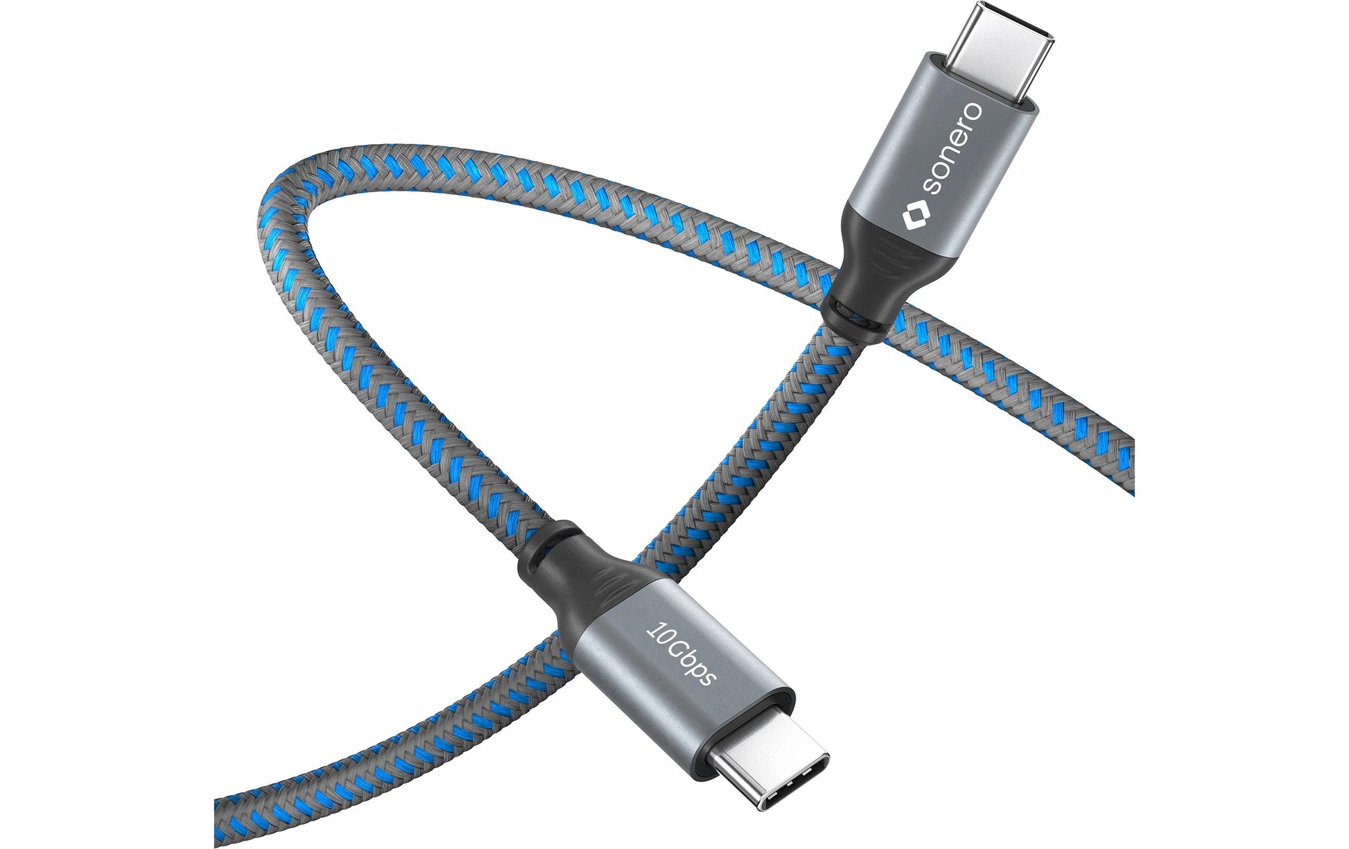 Sonero – USB-Kabel, USB-C zu USB-C, 1 m, USB 3, Lade-/Datenkabel