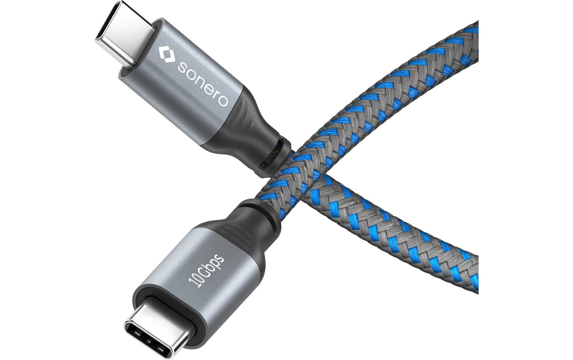 Sonero – USB-Kabel, USB-C zu USB-C, 1 m, USB 3, Lade-/Datenkabel