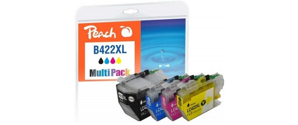 Peach Tintenpatronen-Multipack, kompatibel – für Brother MFC-J5340DW, MFC-J5340DWE Ecopro, MFC-J5345DW und andere