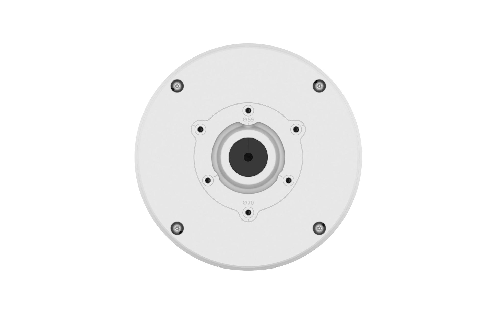 Hanwha Anschlussbox SBO-140WW – Wandmontage, Outdoor, Weiss – für QNO-C8083R, QNO-C9083R, ANO-L6012R und andere