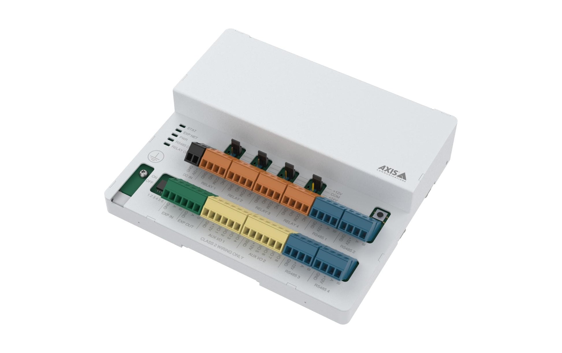Axis A9910 Zutrittscontroller – 12–24 V, Weiss