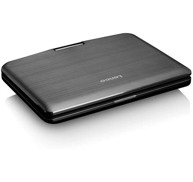 Lenco DVP-1046BK – 10,0" 1024 × 600 Portabler DVD-Player, Schwarz