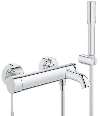 GROHE Essence Unterputz-Badebatterie – Einhebelmischer, Messing/Chrom