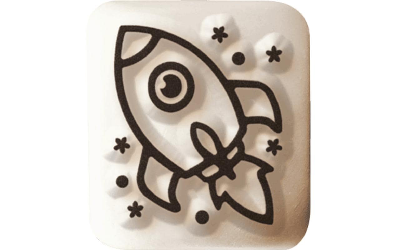 LaDot Tattoostempel Rakete