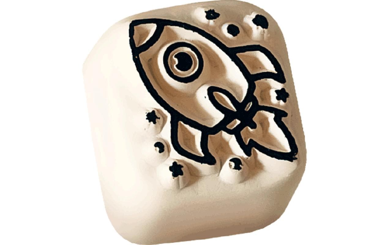 LaDot Tattoostempel Rakete