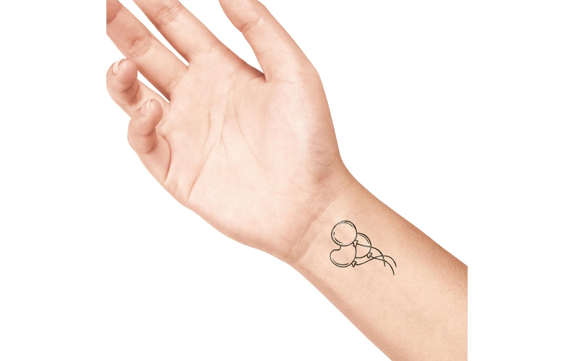 LaDot Tattoostempel Ballone – 2,5 × 5 cm – Stein