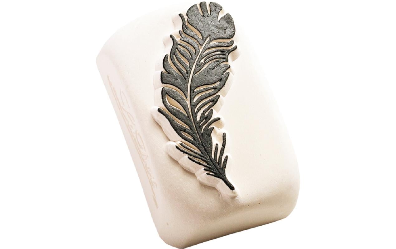 LaDot Tattoostempel – Weiss – 2,5 × 5 cm – Stein – 1 Stk