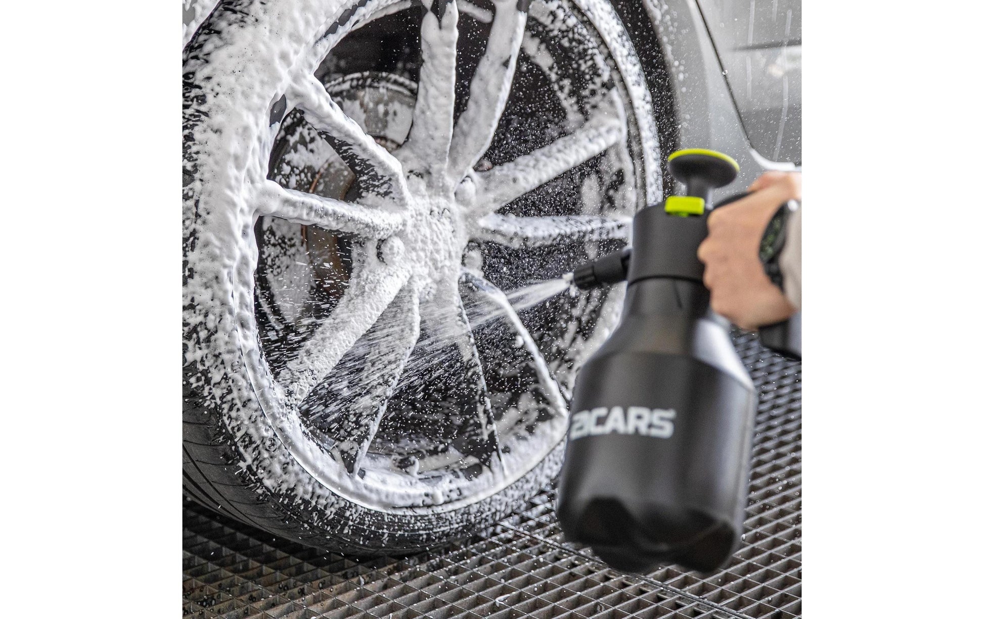 21CARS Schaumreiniger Himbeerduft – für Aussen & Felgen – 500 ml Aktivschaum
