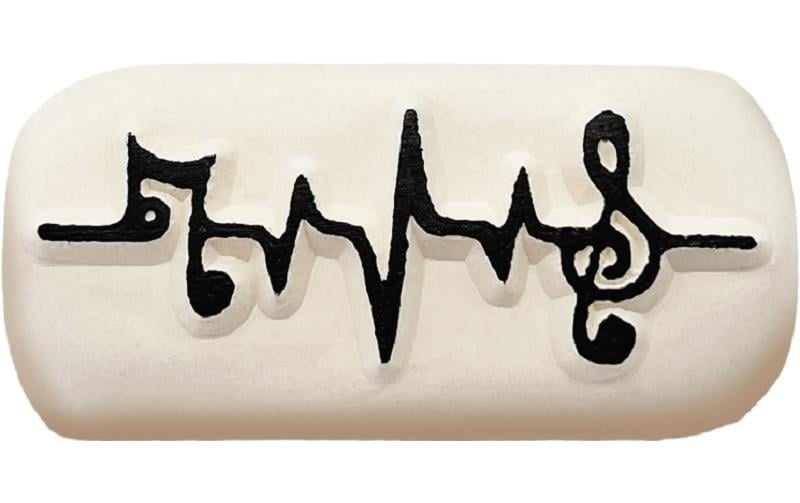 LaDot Tattoostempel M225 – 2,5 × 5 cm – 1 Stk – Stein