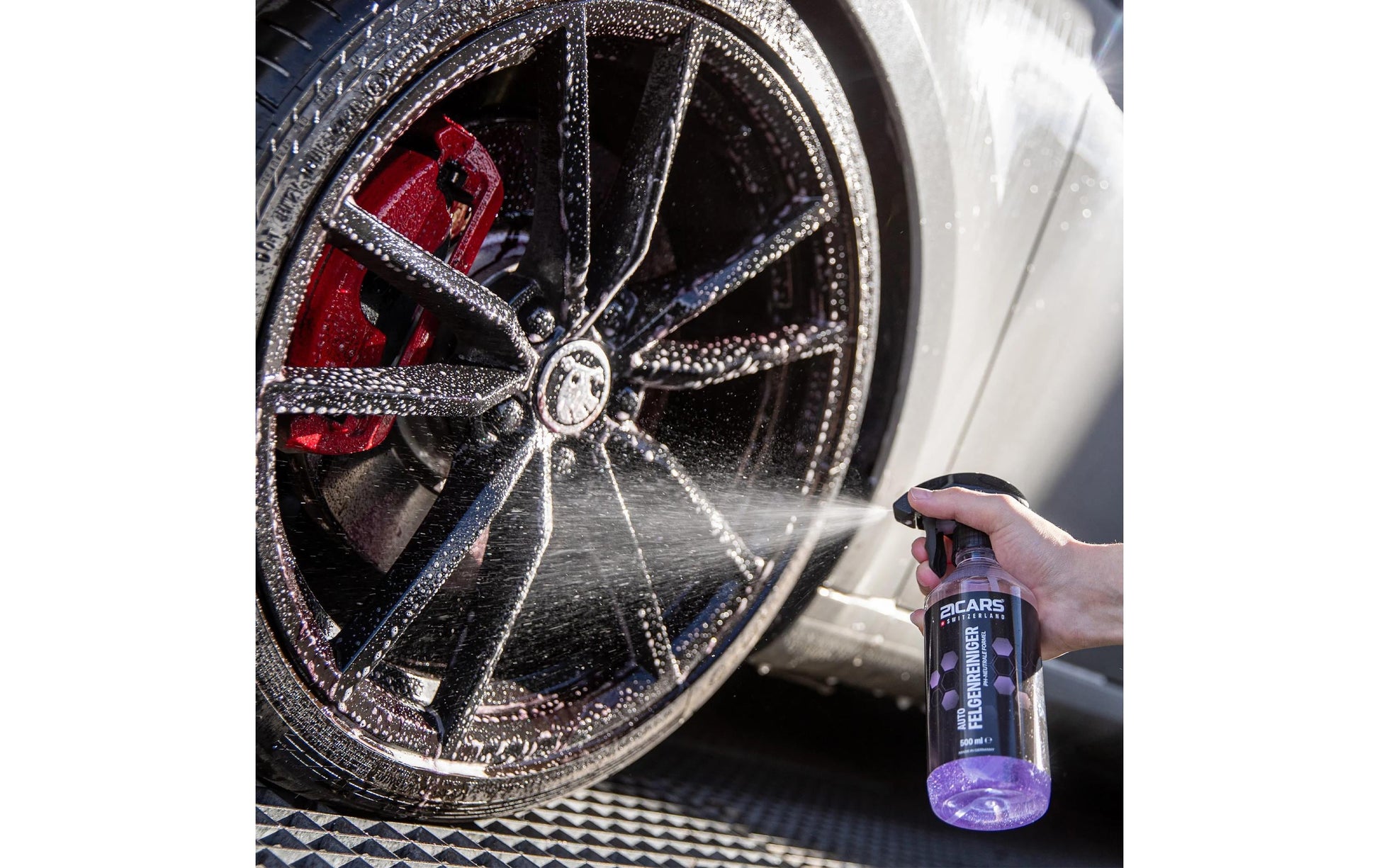 21CARS Felgenreiniger Wildkirsche – für Felgen – 500 ml
