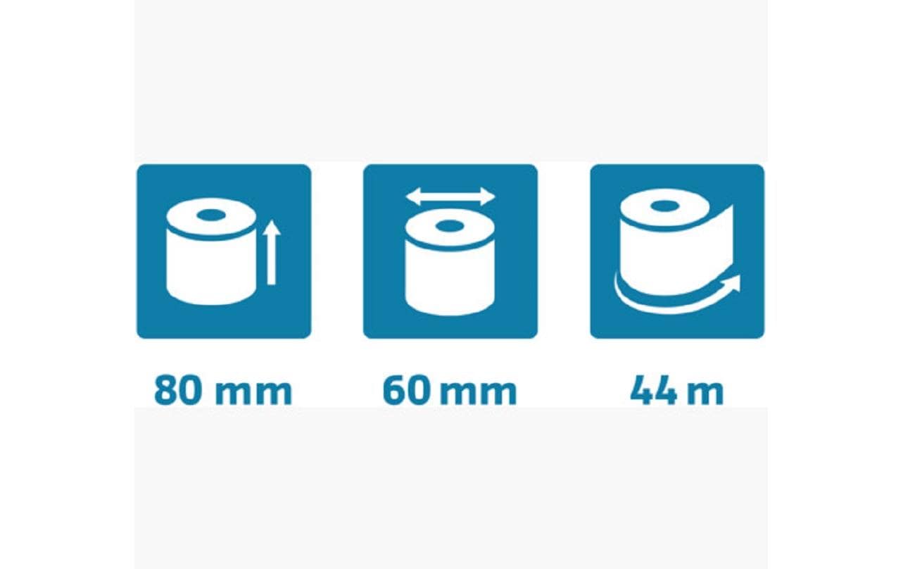 Exacompta Thermorolle 80 mm × 44 m – 10 Rollen