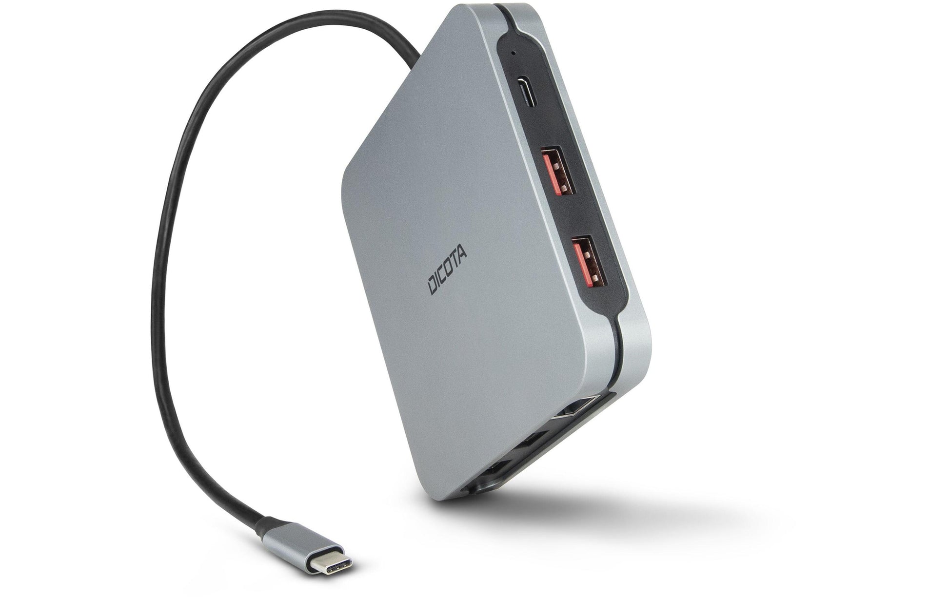 DICOTA D32057 Dockingstation – USB-C, 2× HDMI, 5× USB-A, 1× USB-C, 100 W PD, 2,5GbE, für Windows/Mac/ChromeOS