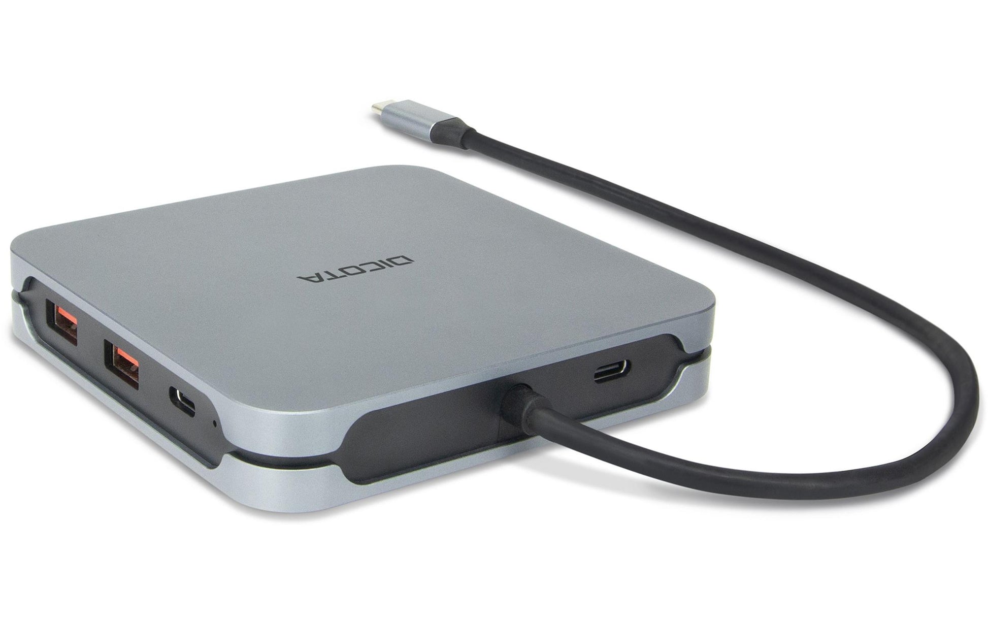 DICOTA D32057 Dockingstation – USB-C, 2× HDMI, 5× USB-A, 1× USB-C, 100 W PD, 2,5GbE, für Windows/Mac/ChromeOS
