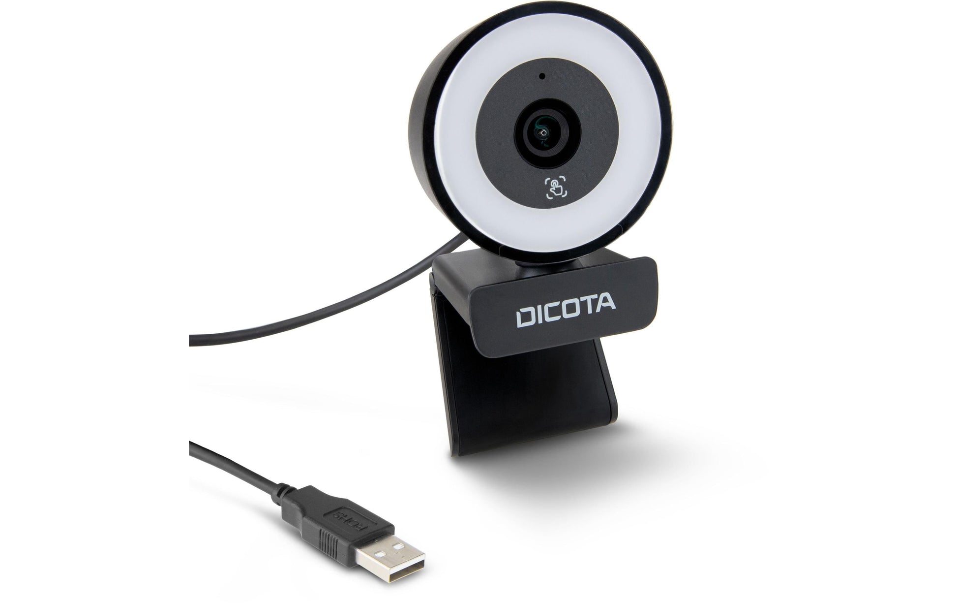 DICOTA WEBCAM RINGLIGHT 5MP – Webcam – 5 MP