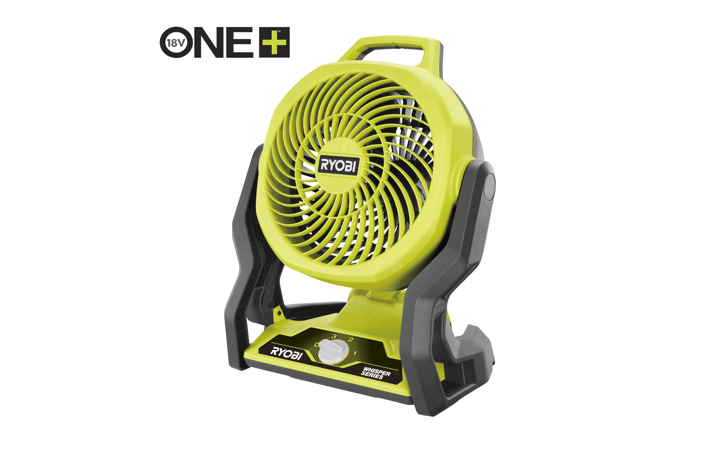Ryobi Bodenventilator RF18-0 – oszillierend, Grün
