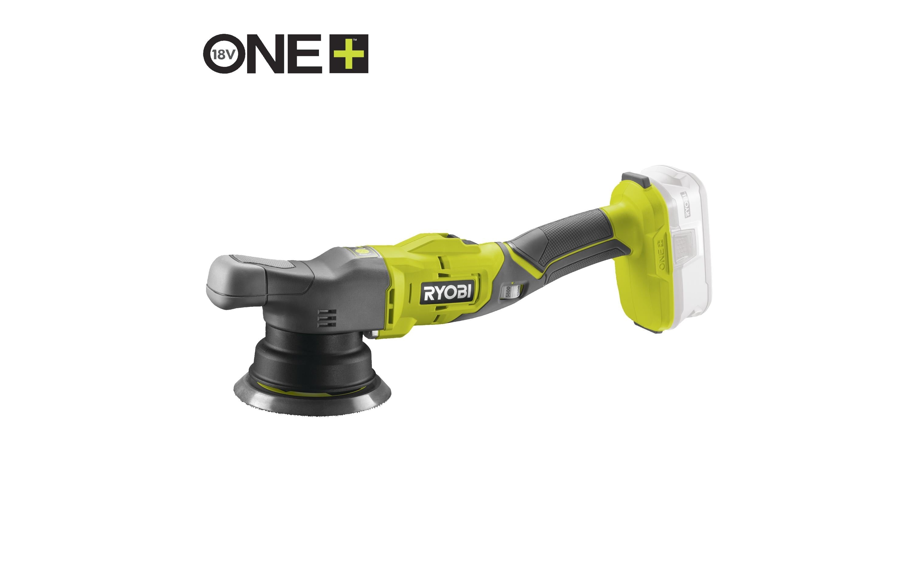 Ryobi Akku-Exzenterschleifer R18P-0 – 18 V – Ø 125 mm – Solo