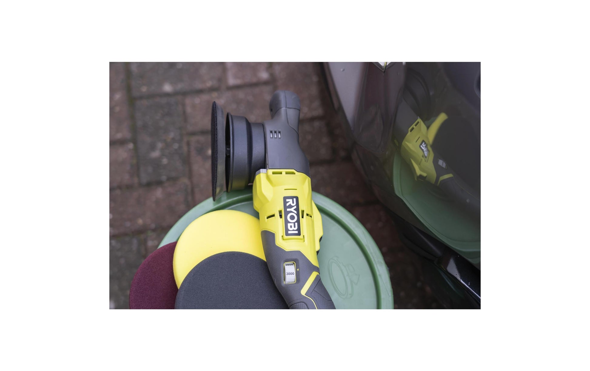 Ryobi Akku-Exzenterschleifer R18P-0 – 18 V – Ø 125 mm – Solo