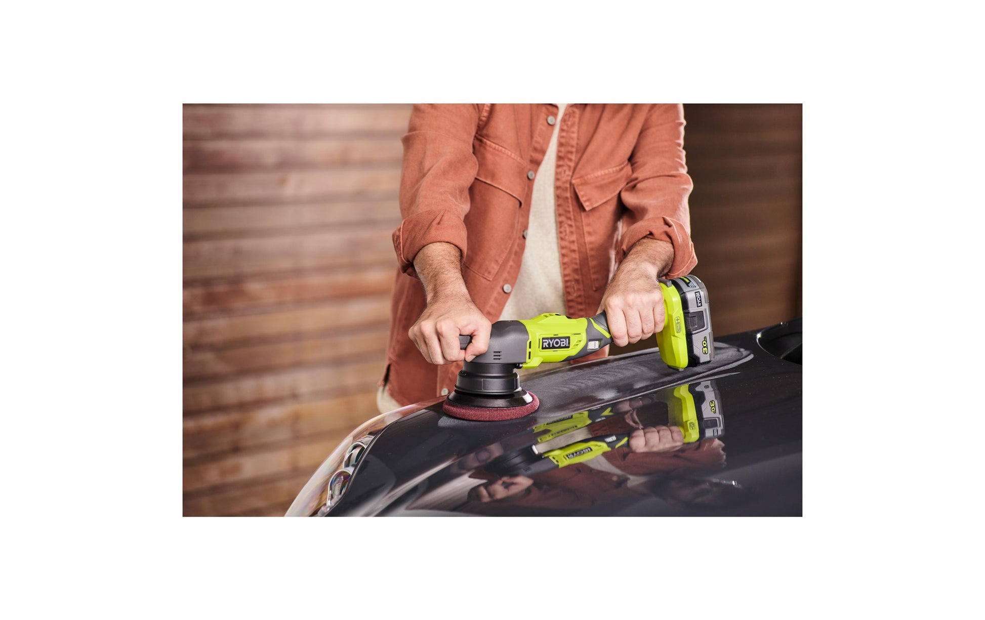 Ryobi Akku-Exzenterschleifer R18P-0 – 18 V – Ø 125 mm – Solo