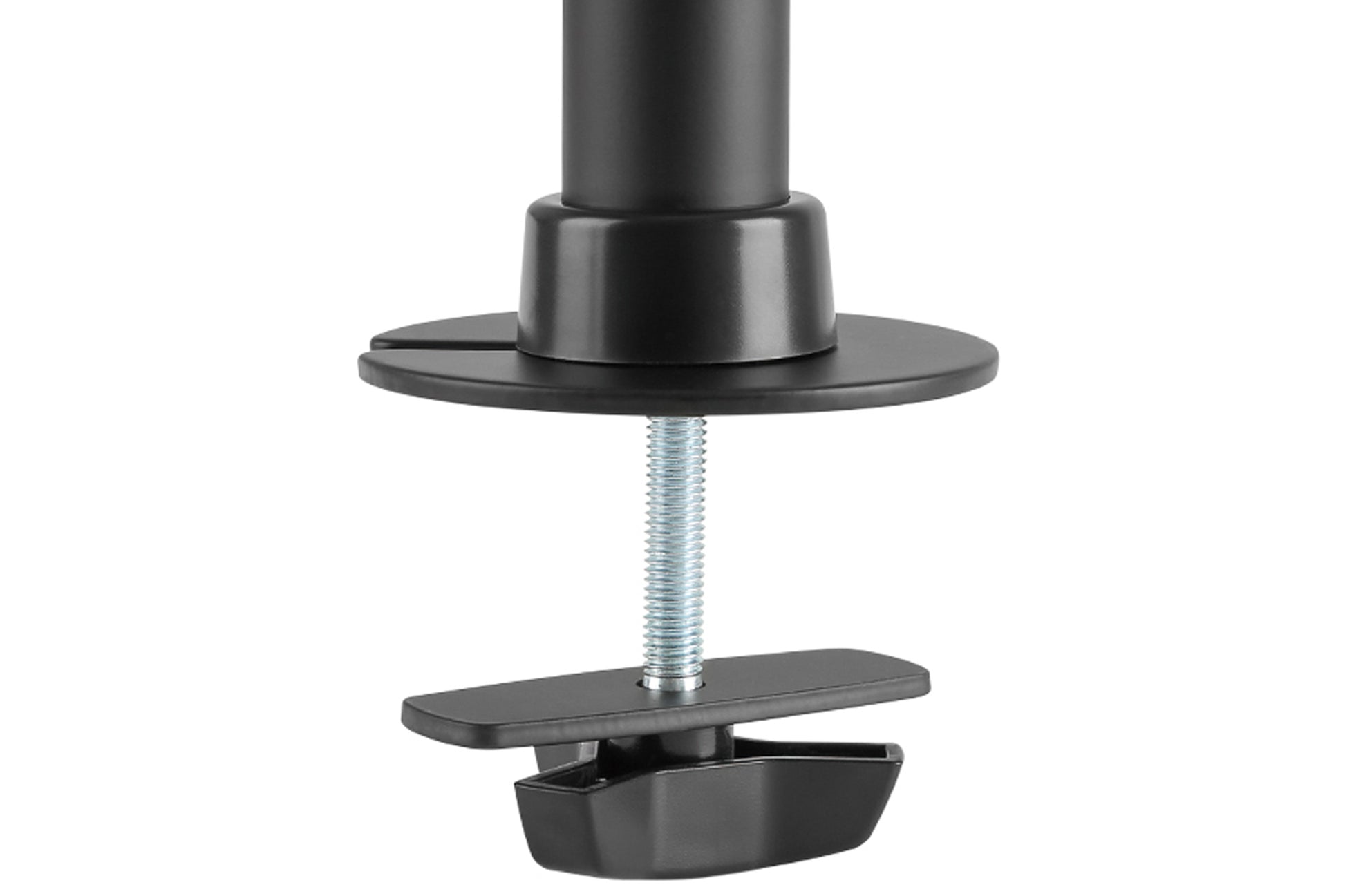 Digitus Monitorarm, Triple, Tischklemme, bis 27", VESA 75 × 75/100 × 100 mm, 8 kg, schwarz
