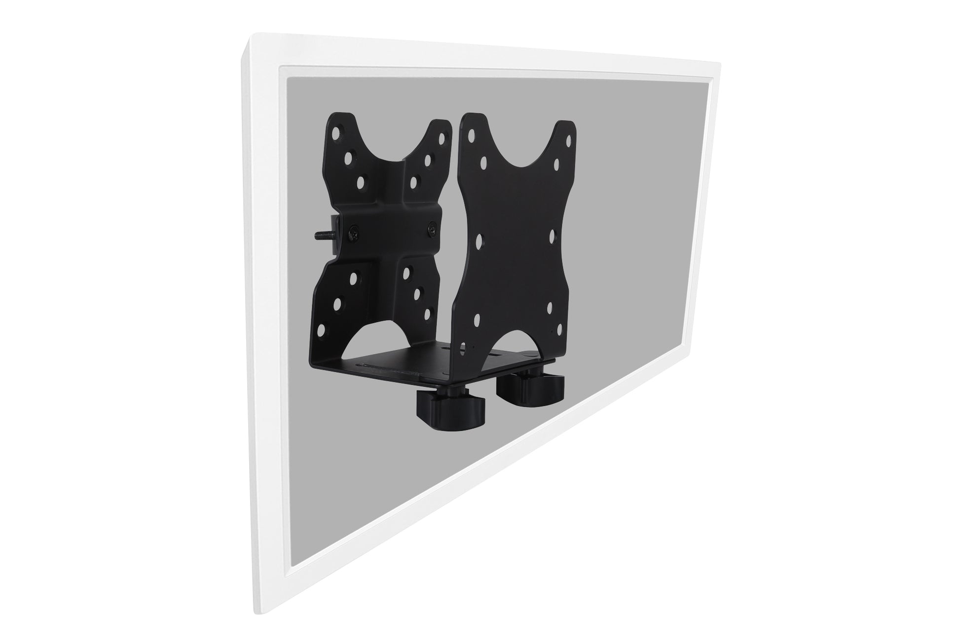 Digitus VESAMAX100X100 – Zubehör: Mini-PC-Halter – für VESA 75 × 75/100 × 100 mm, schwarz