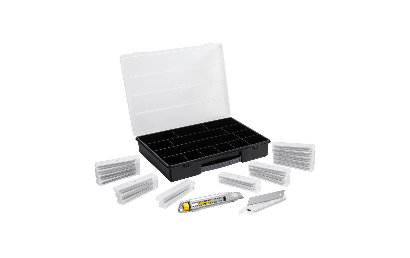 Stanley Cutter STHT10019-9 – 18 mm, grau, inkl. 200 Klingen