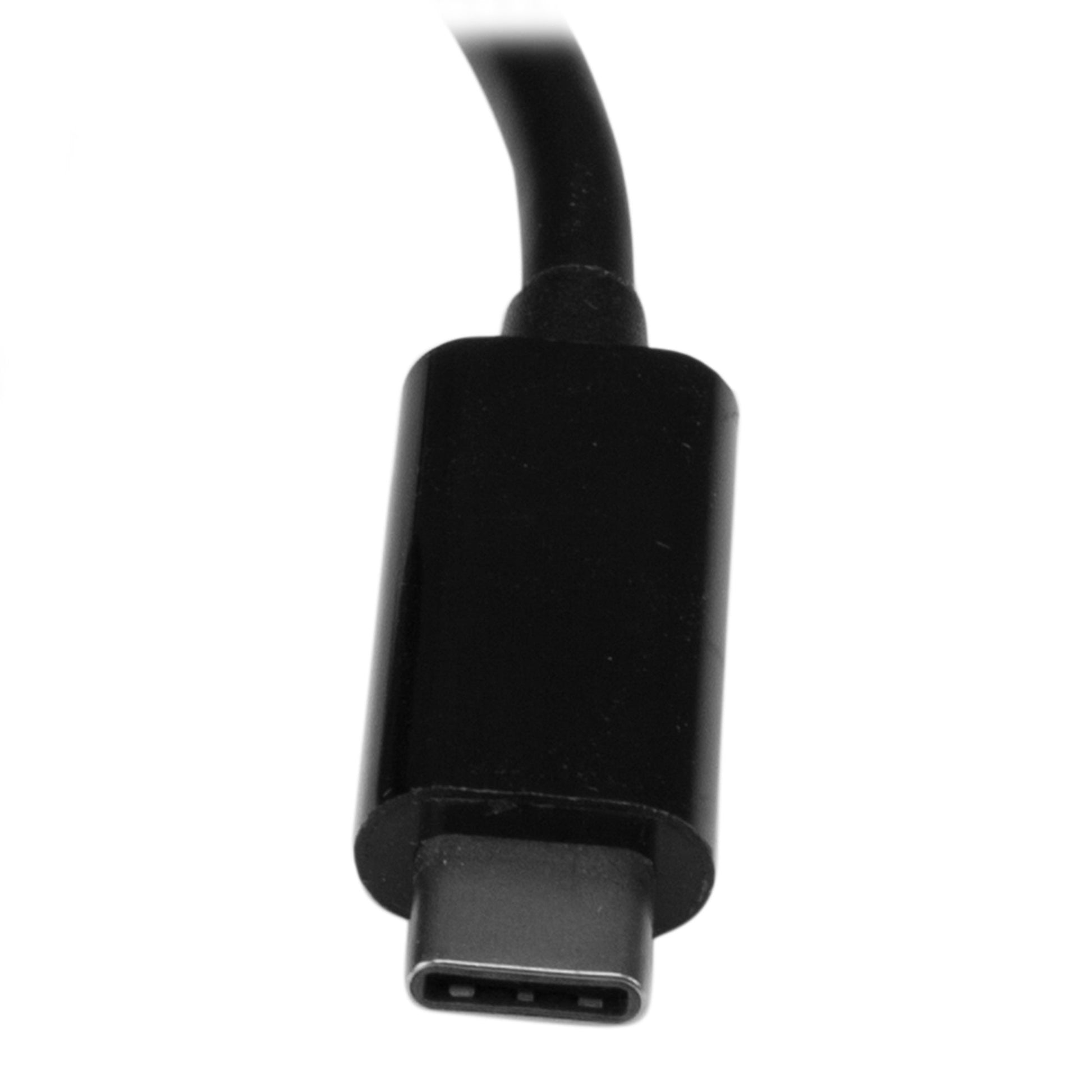 StarTech.com 3PT USB-Hub – USB-C, 3× USB-A, 60 W PD, GbE, für Windows/Mac/Linux