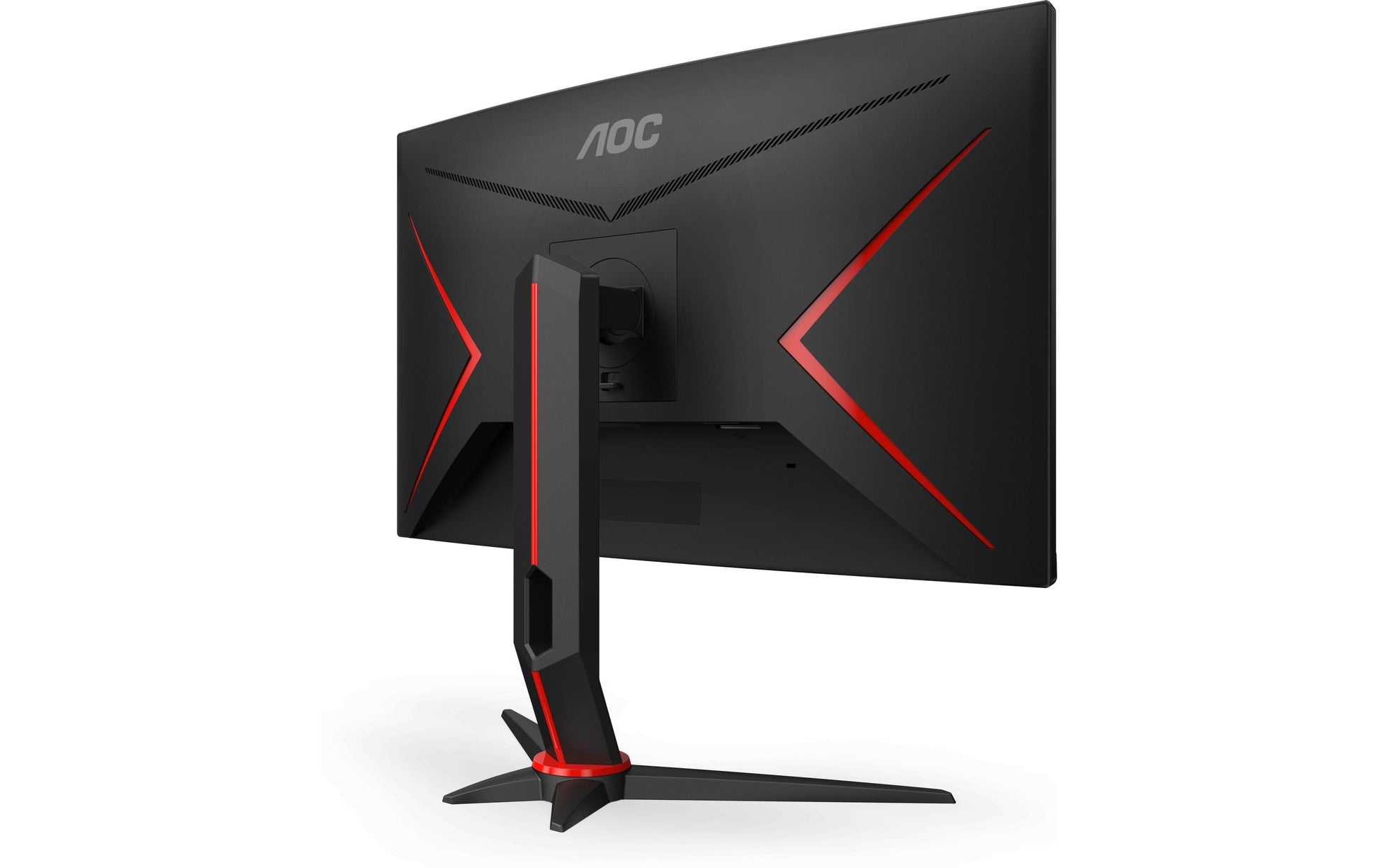 AOC C27G2Z3/BK – Monitor, 27" 1920 × 1080 (Full HD), VA, 280 Hz, 300 cd/m², Gebogen, VESA 100 × 100, Rot