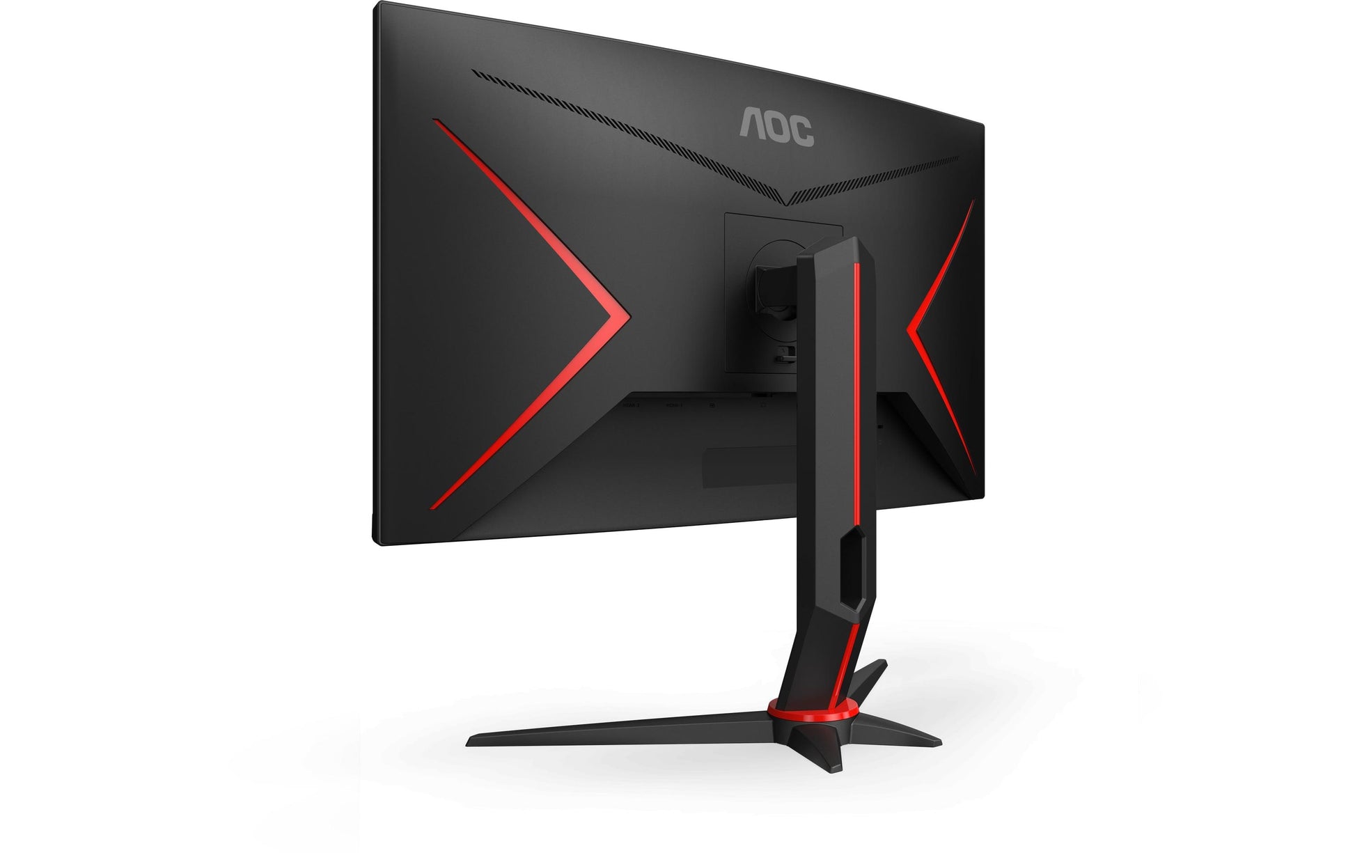 AOC C27G2Z3/BK – Monitor, 27" 1920 × 1080 (Full HD), VA, 280 Hz, 300 cd/m², Gebogen, VESA 100 × 100, Rot