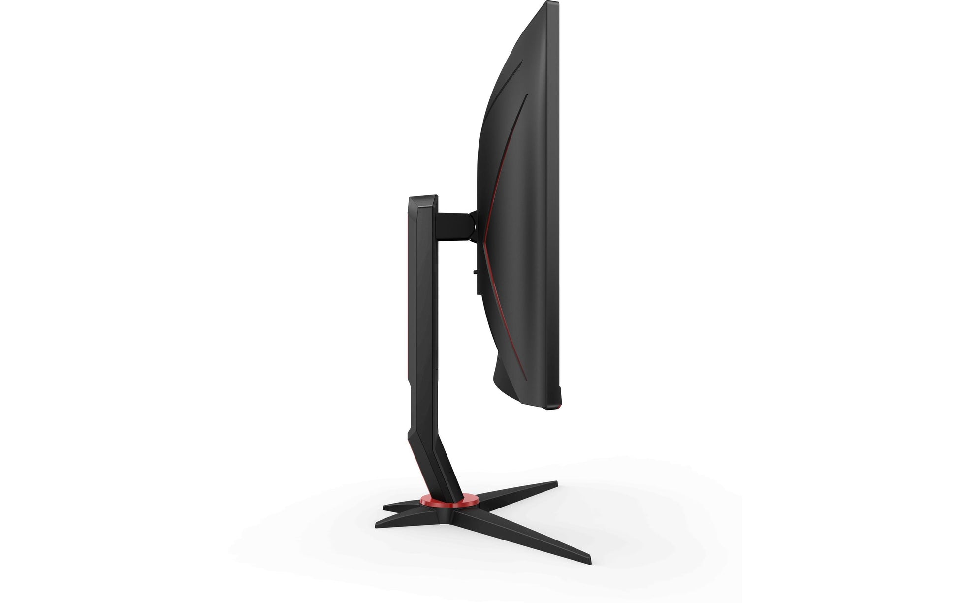 AOC C27G2Z3/BK – Monitor, 27" 1920 × 1080 (Full HD), VA, 280 Hz, 300 cd/m², Gebogen, VESA 100 × 100, Rot