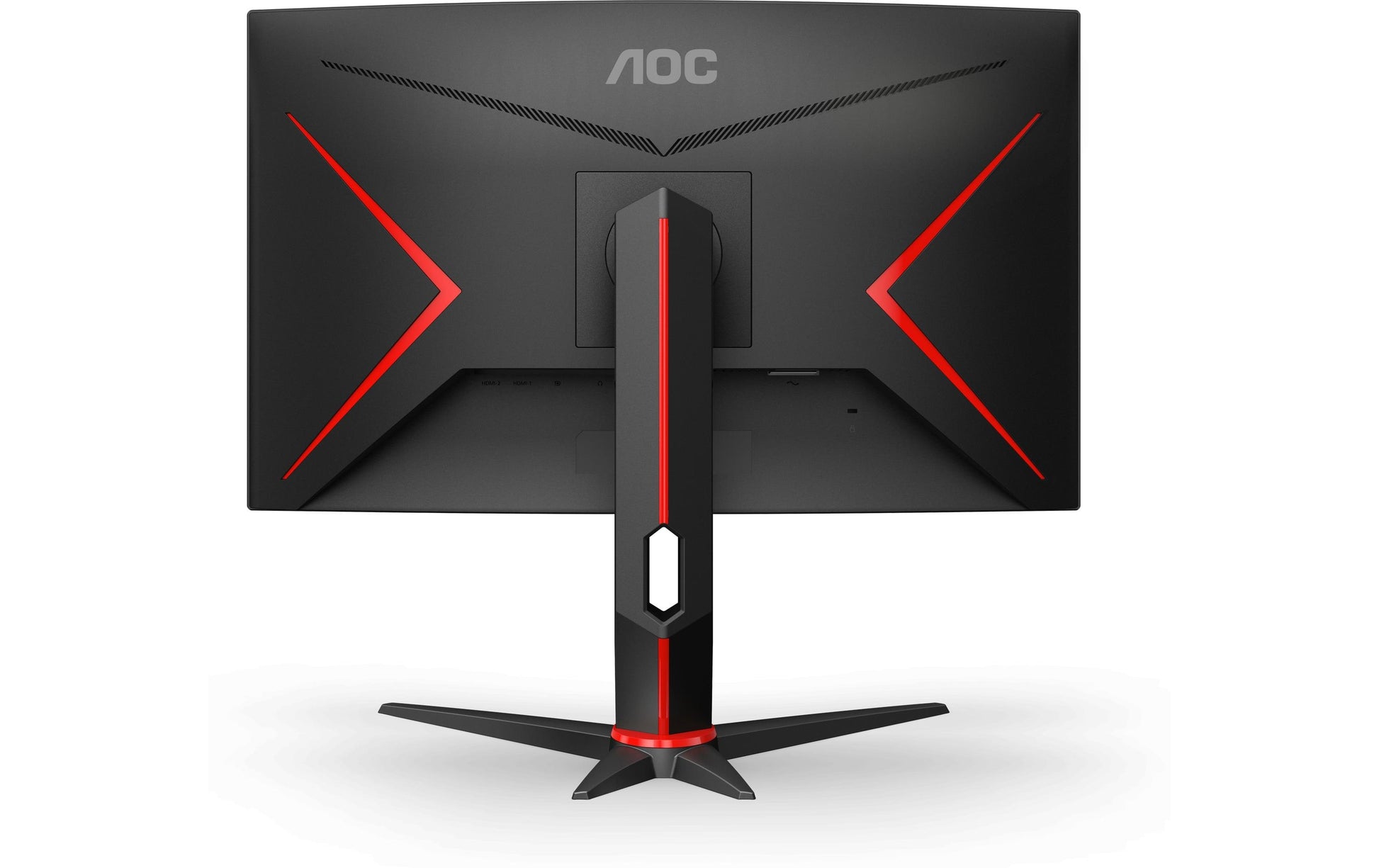 AOC C27G2Z3/BK – Monitor, 27" 1920 × 1080 (Full HD), VA, 280 Hz, 300 cd/m², Gebogen, VESA 100 × 100, Rot