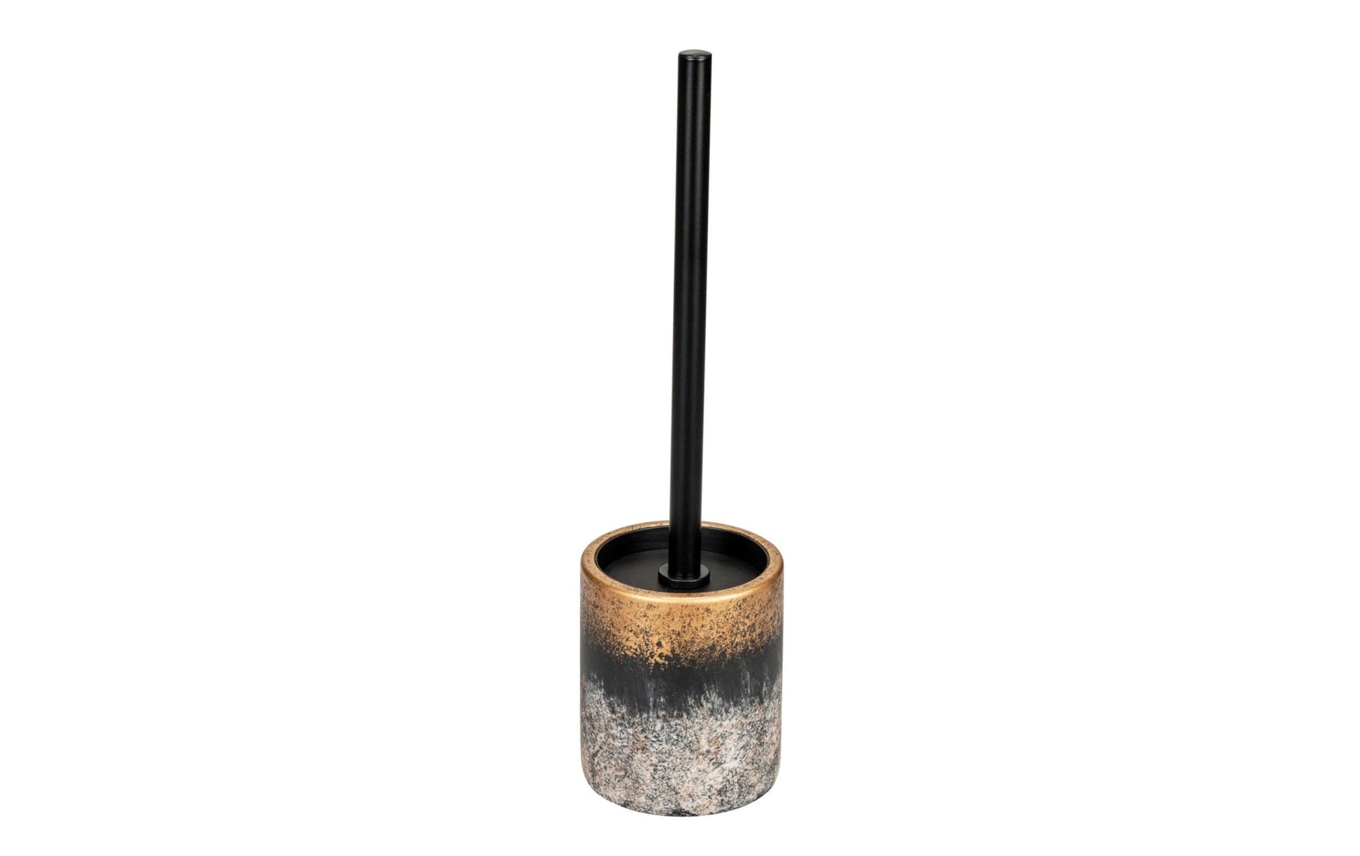 WENKO WC-Bürstenset – Beton, Gold