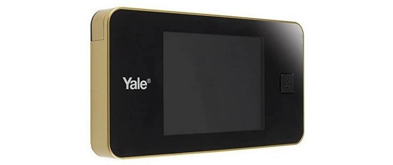 Yale Digitaler Türspion – Türe, Batteriebetrieb, Messing, 128×15×68 mm