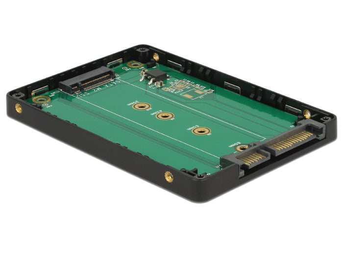 DeLOCK 62792 Adapterplatine M.2 zu SATA – SATA 3.0 (6 Gbit/s), M.2 Key-B, für M.2 SATA-SSDs