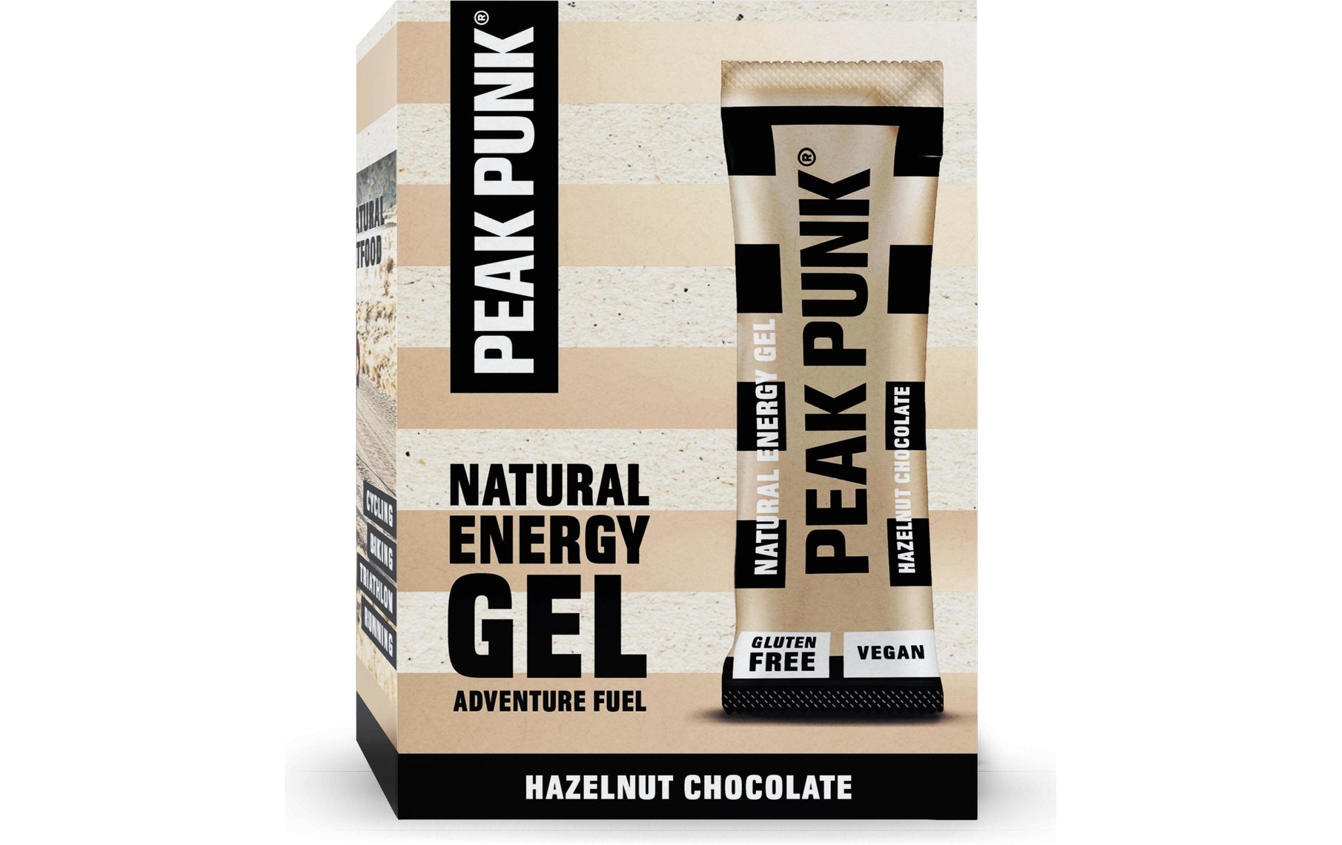 PEAK PUNK Natural Energy Gel – Haselnuss, bio – 25 ml