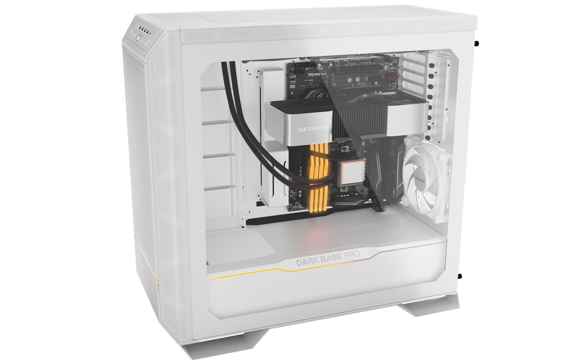 be quiet! be quiet DARK BASE PRO 901 – Tower – Weiss, ATX/EATX/micro-ATX/XL-ATX, Seitenfenster, 8 Slots, 275×604×569 mm