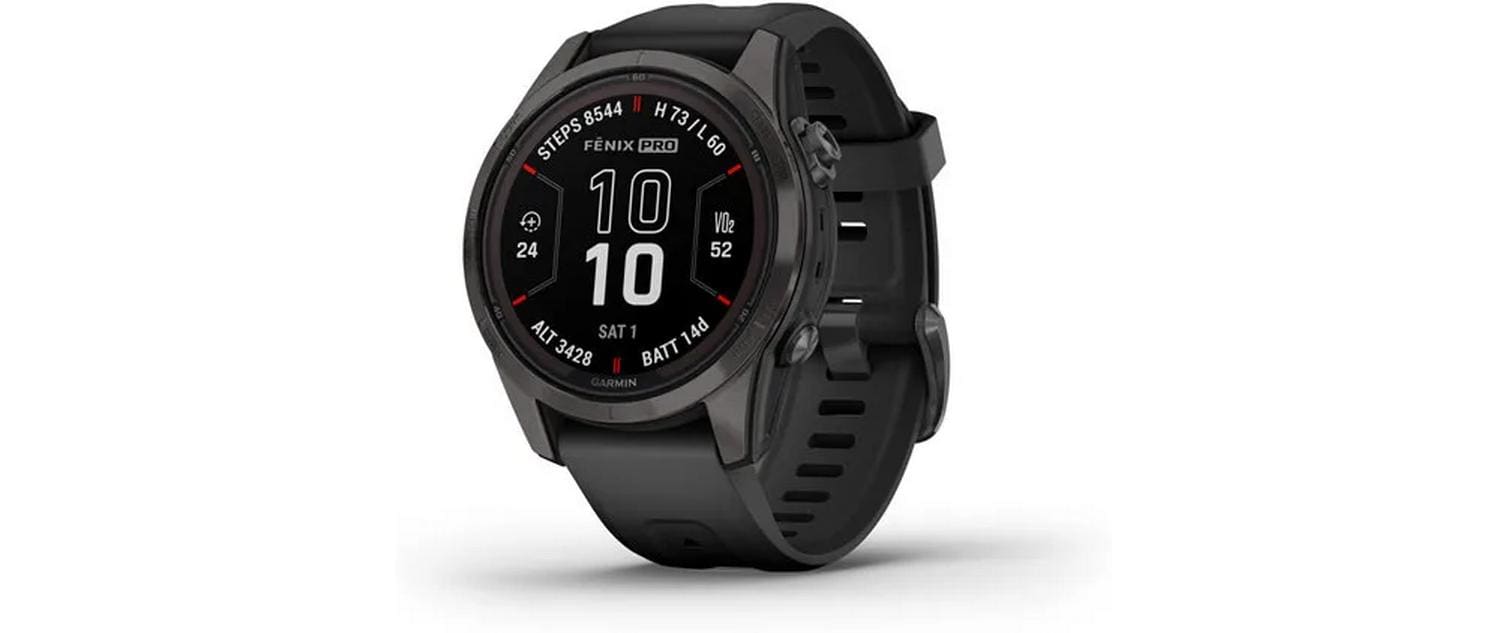 Garmin Fenix 7S Pro Sapphire Solar Edition – GPS-Smartwatch – 42 mm, 1,2", GPS, WLAN, Saphirglas, 100 m