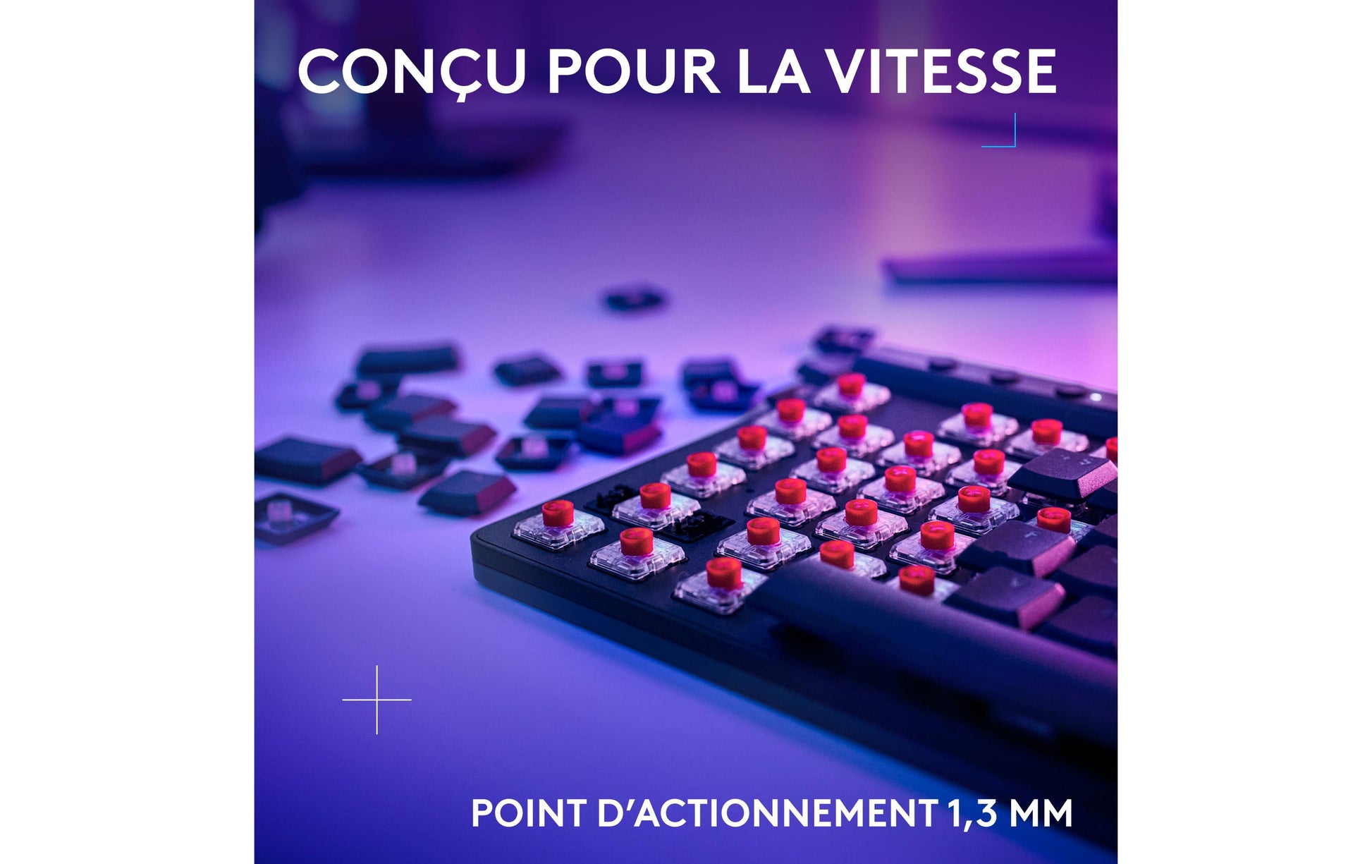 Logitech G G515 LIGHTSPEED TKL – mechanisch, RGB – Bluetooth & 2,4 GHz (Nano-Empfänger USB-A) – QWERTZ (CH)