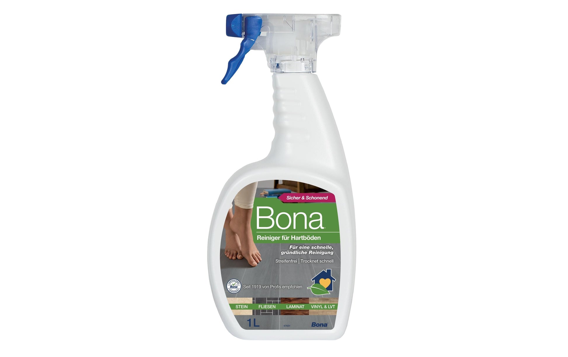 Bona WM740213022 Bodenreiniger für Hartböden – Flüssigkeit – 1 l